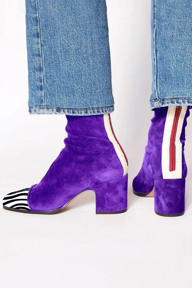 Aurélie™ | Bottines Imprimées Audacieuses