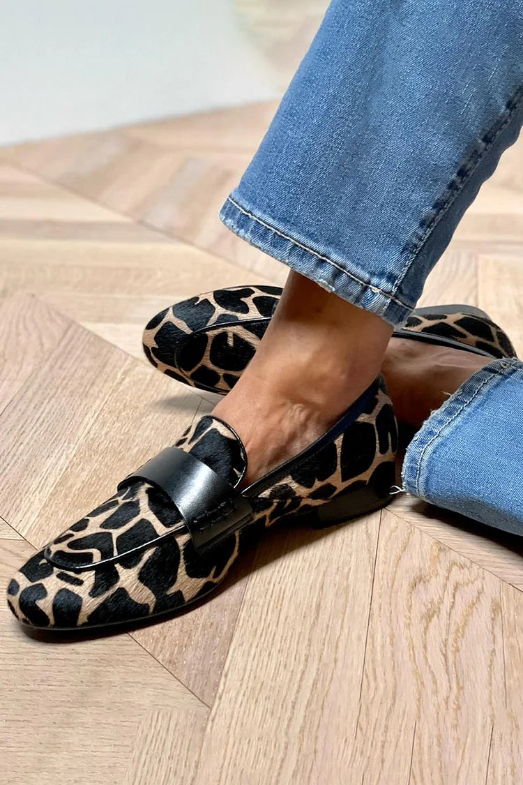 Nora | Mocassins exclusifs à talon plat