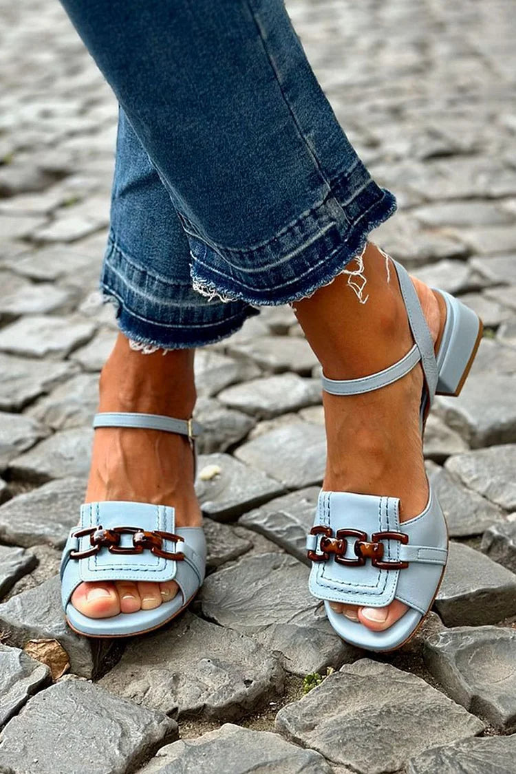 Azzurra | Sandales élégantes pour la côte