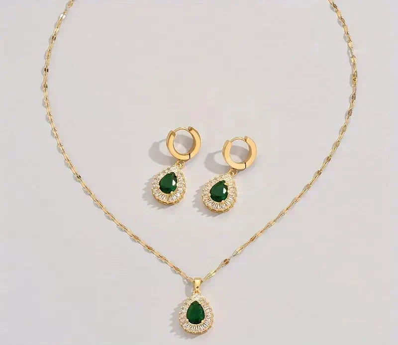 Ensemble de Bijoux Rheya Lysandelle en Or