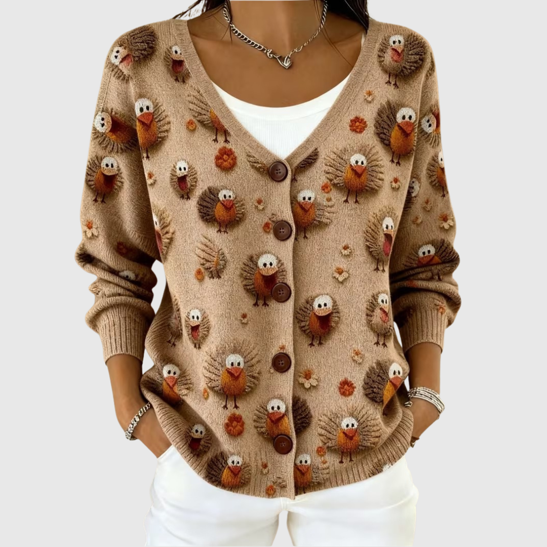 Ramona | Cardigan avec détails de boutons