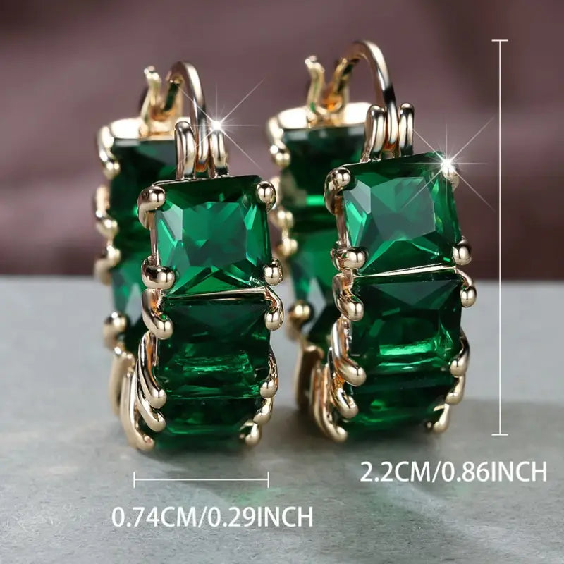 Rowena Emeris Gold Earrings