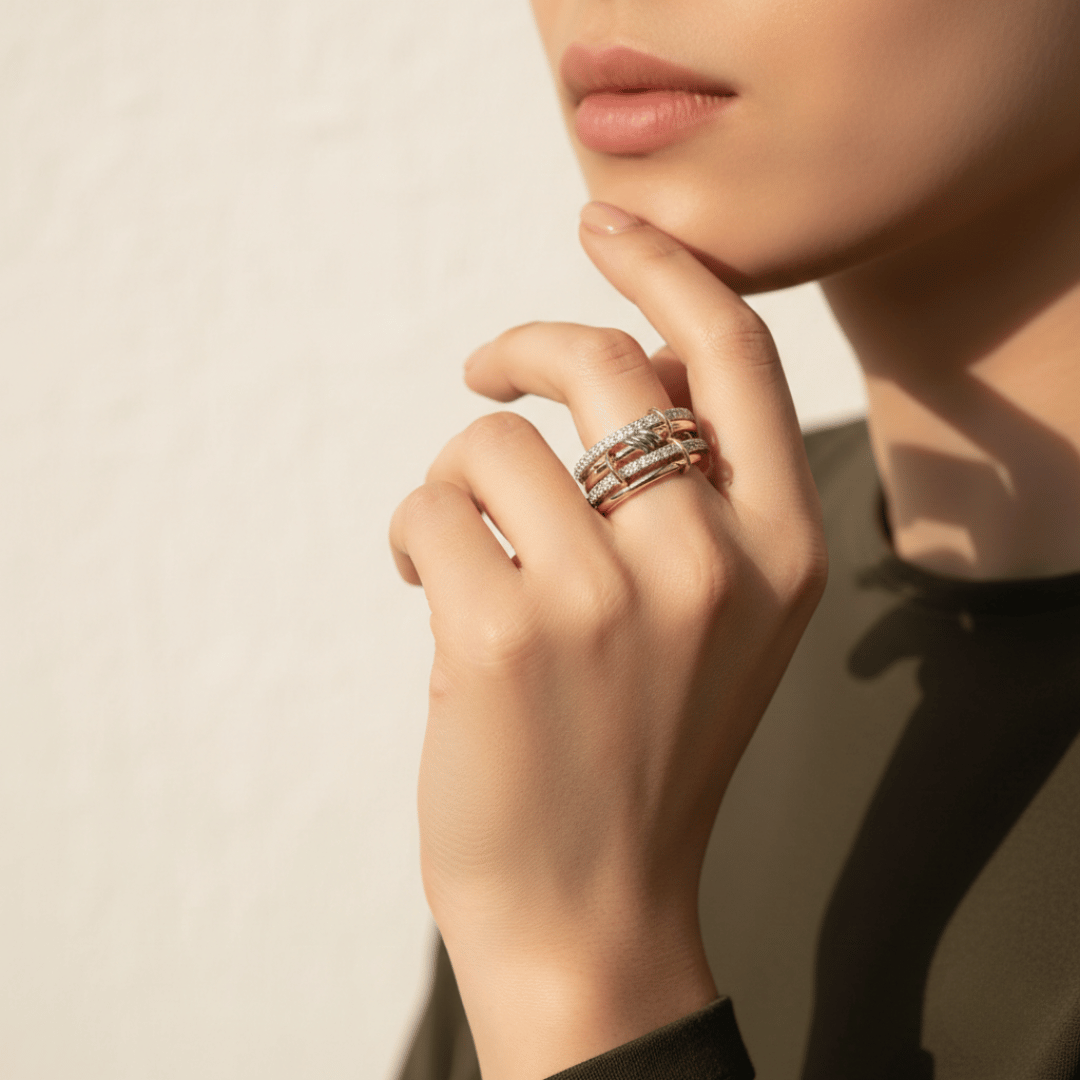 Lunadora™ - Eleganter Stapelring