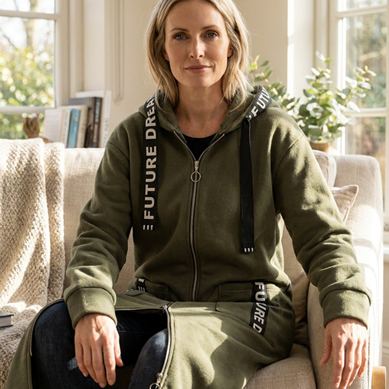 Elviane™ | Manteau oversize chaud avec capuche