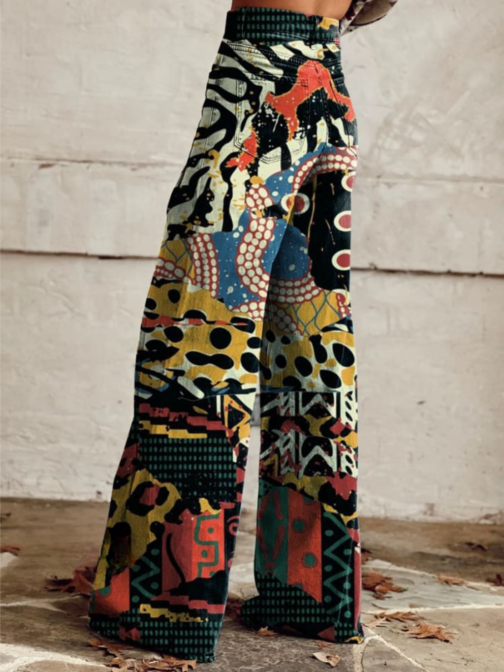 Élodie - Pantalon large stylé
