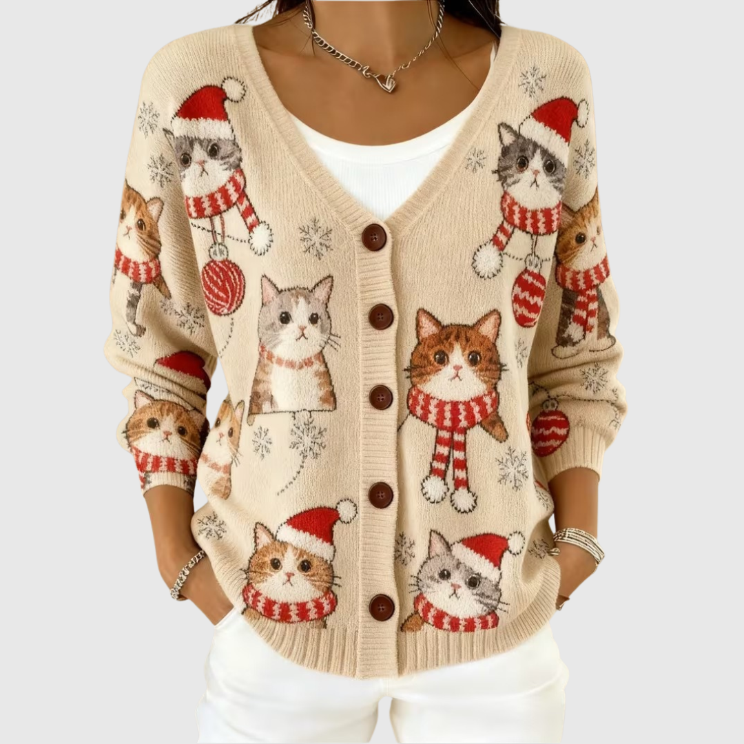 Caterina | Cardigan avec détails de boutons