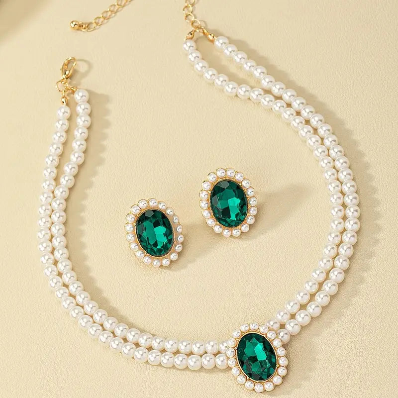 Ensemble de Bijoux Evelina Marchand en Or