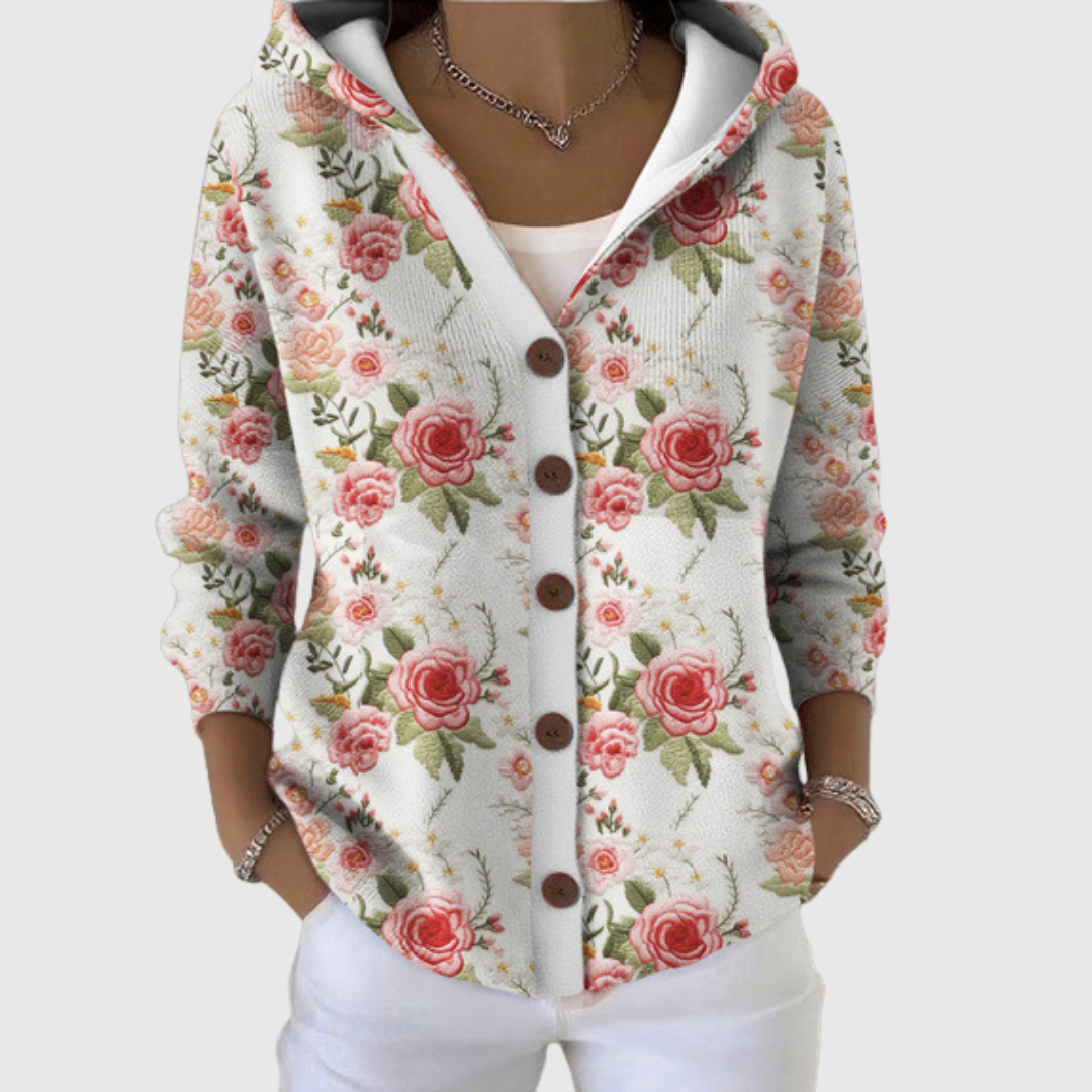 Cesarina | Cardigan à capuche
