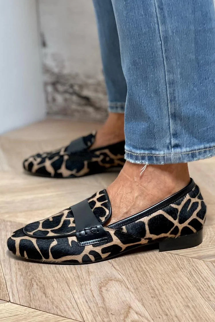 Nora | Mocassins exclusifs à talon plat