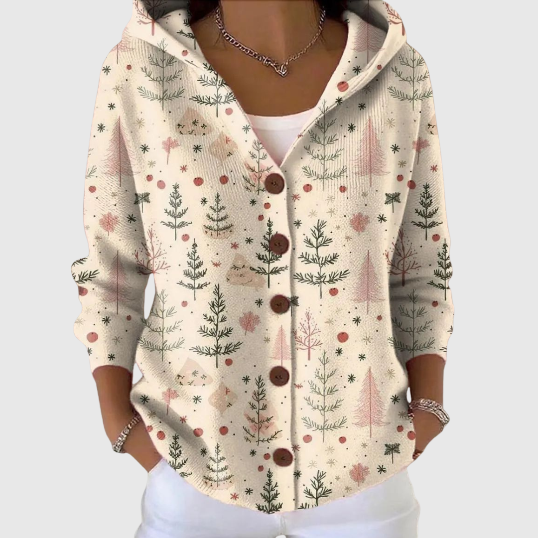 Marcella | Cardigan à capuche