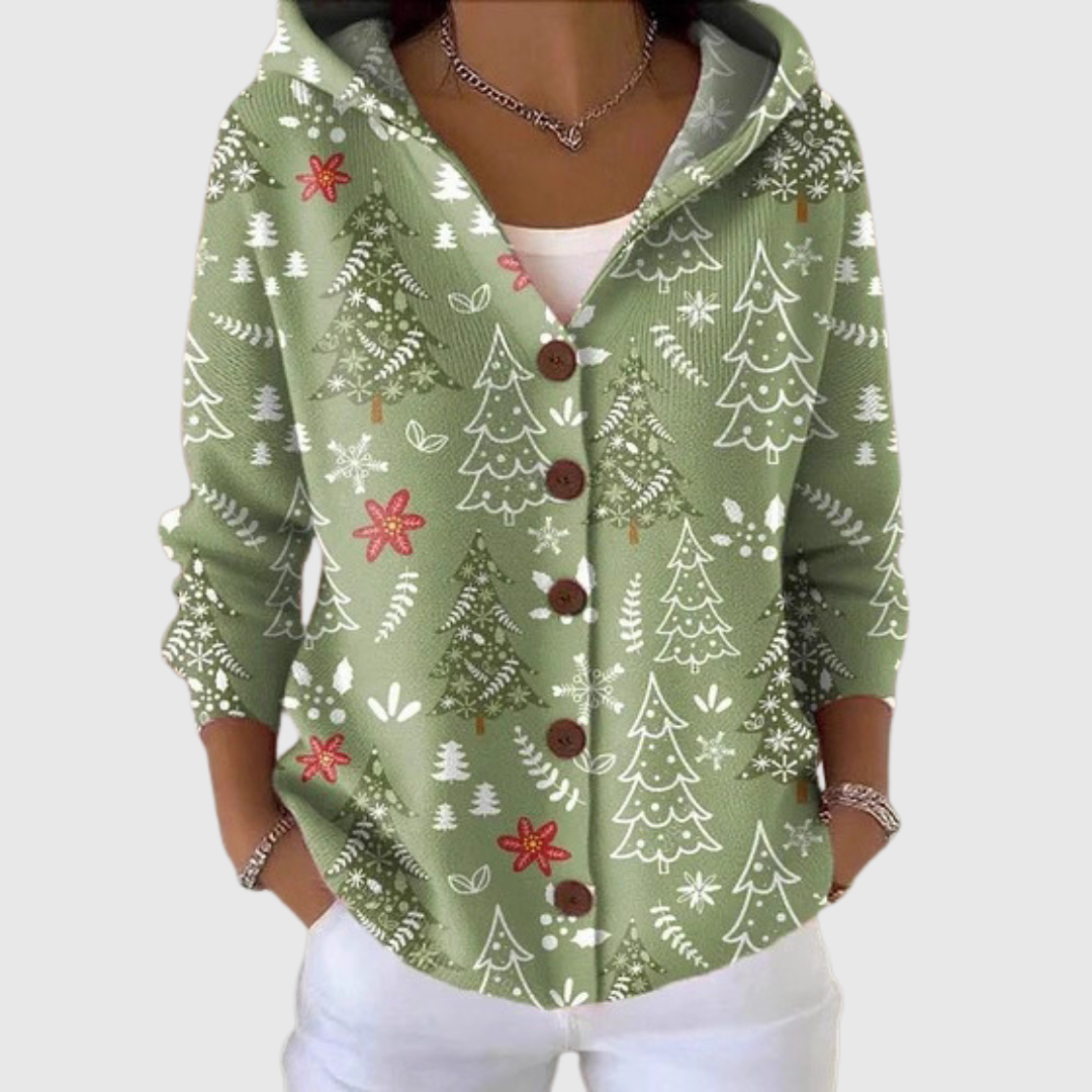 Chiara | Cardigan à capuche