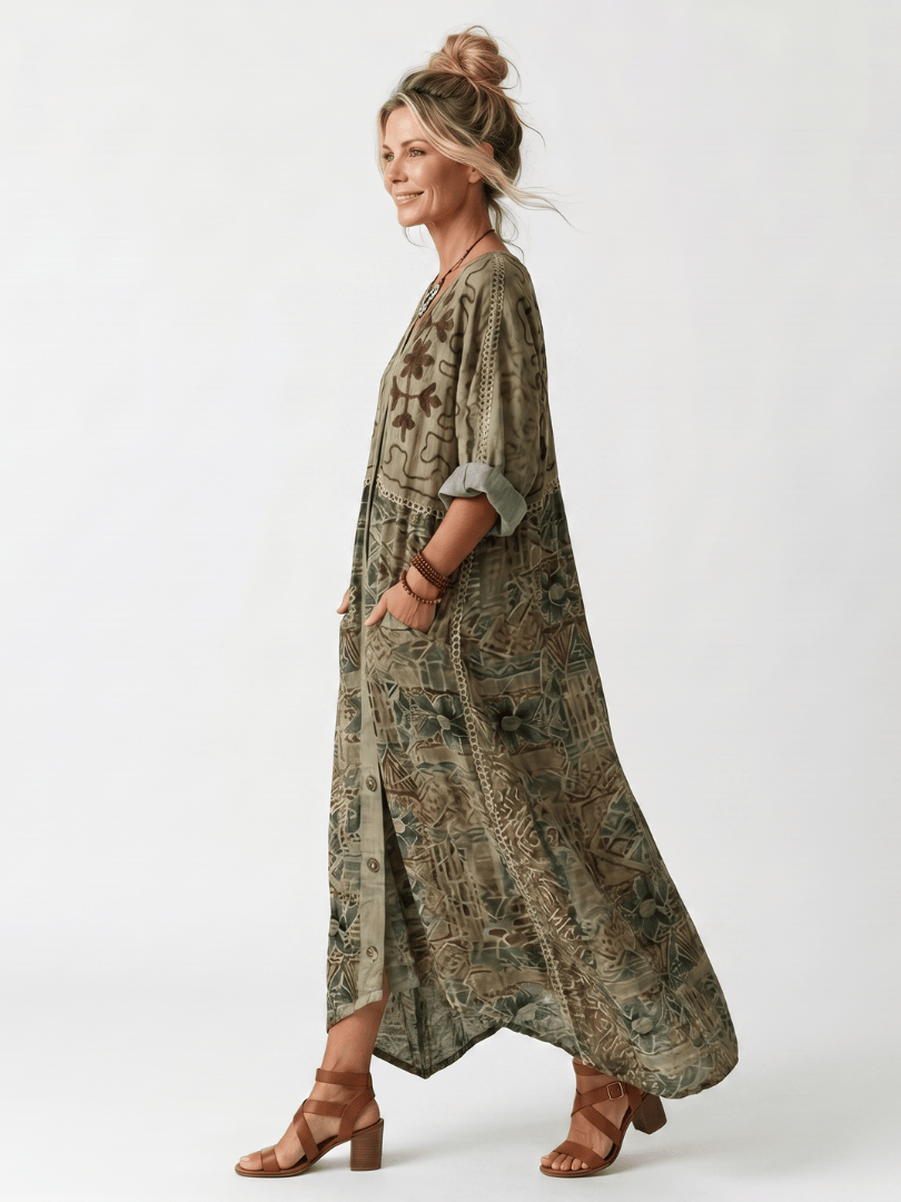 Aleta | Robe Midi Oversize