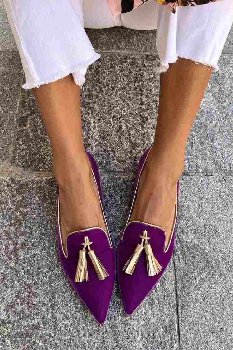 Ameliora™ - Elegante Halbschuhe mit Quasten