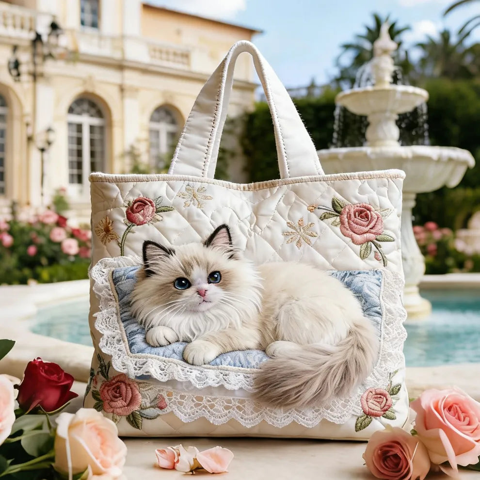 Ensemble de chaton de roseraie | Sac à bandoulière fait main
