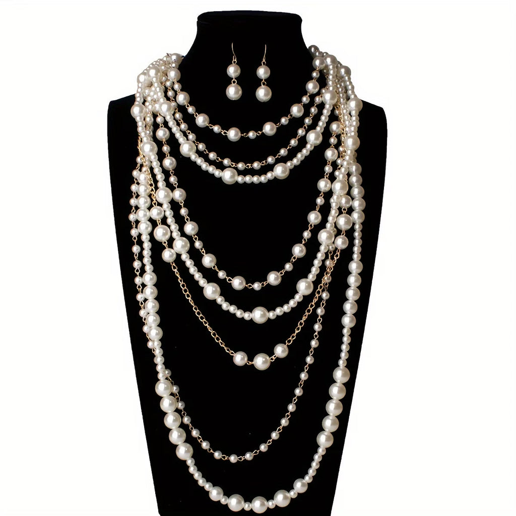 Ensemble de perles bohème multicouches