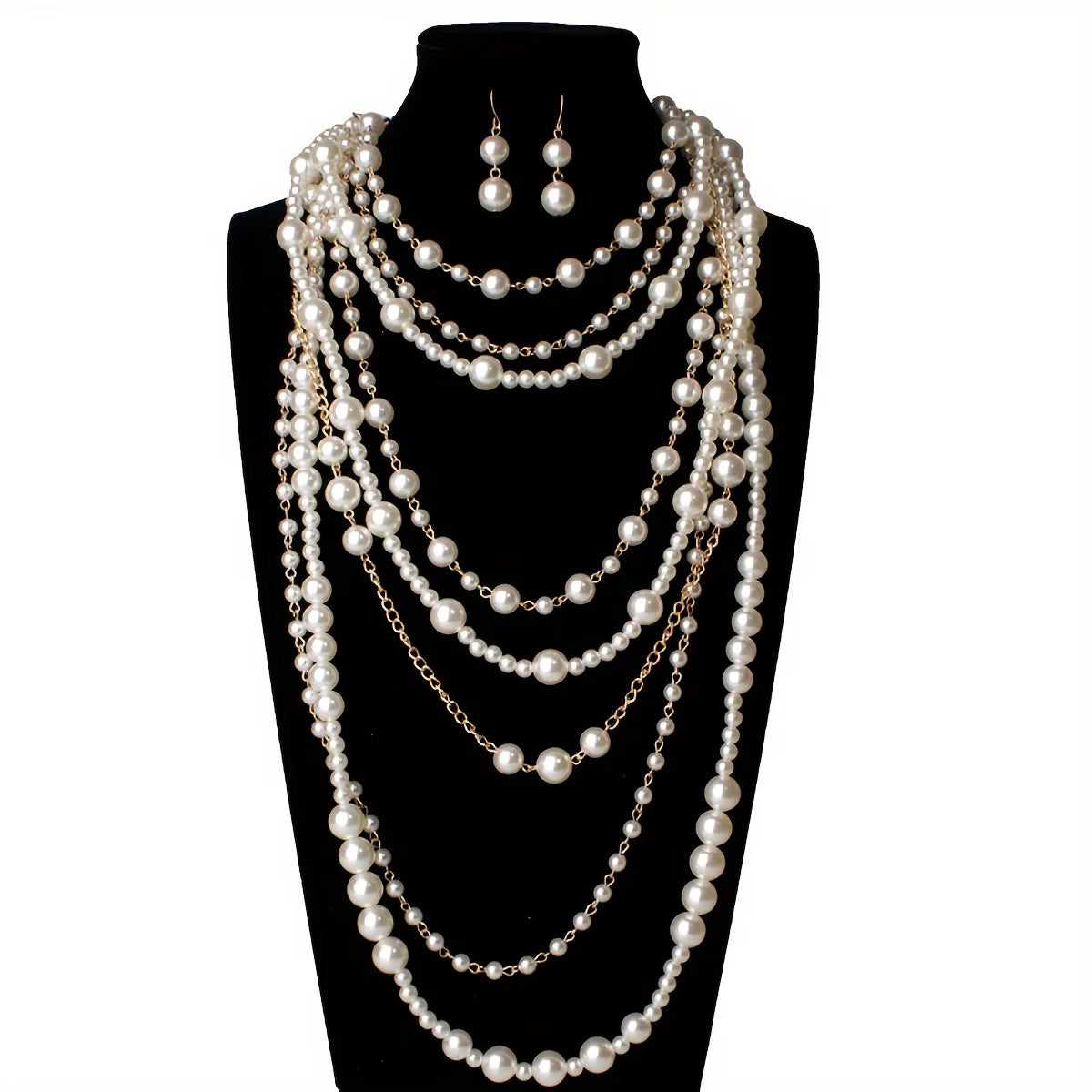 Ensemble de perles bohème multicouches