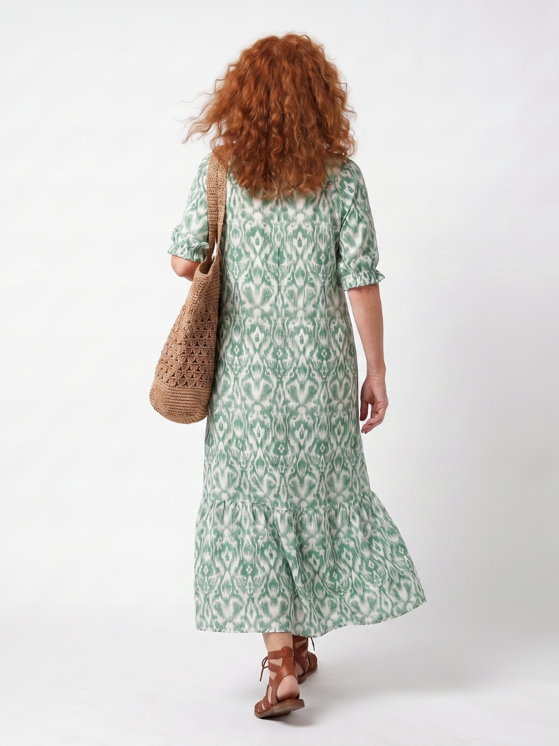 Midi Boho Kleid Florence mit Quasten