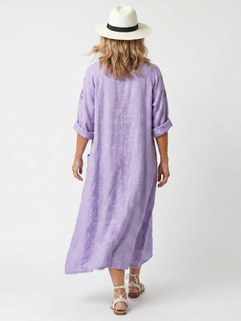 Tavi | Midi-Blumenkleid