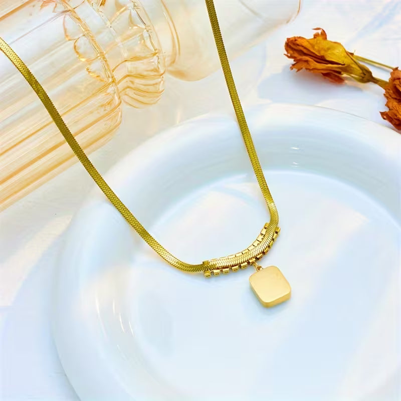 Collana Prisma Émeraude Regalia en Or