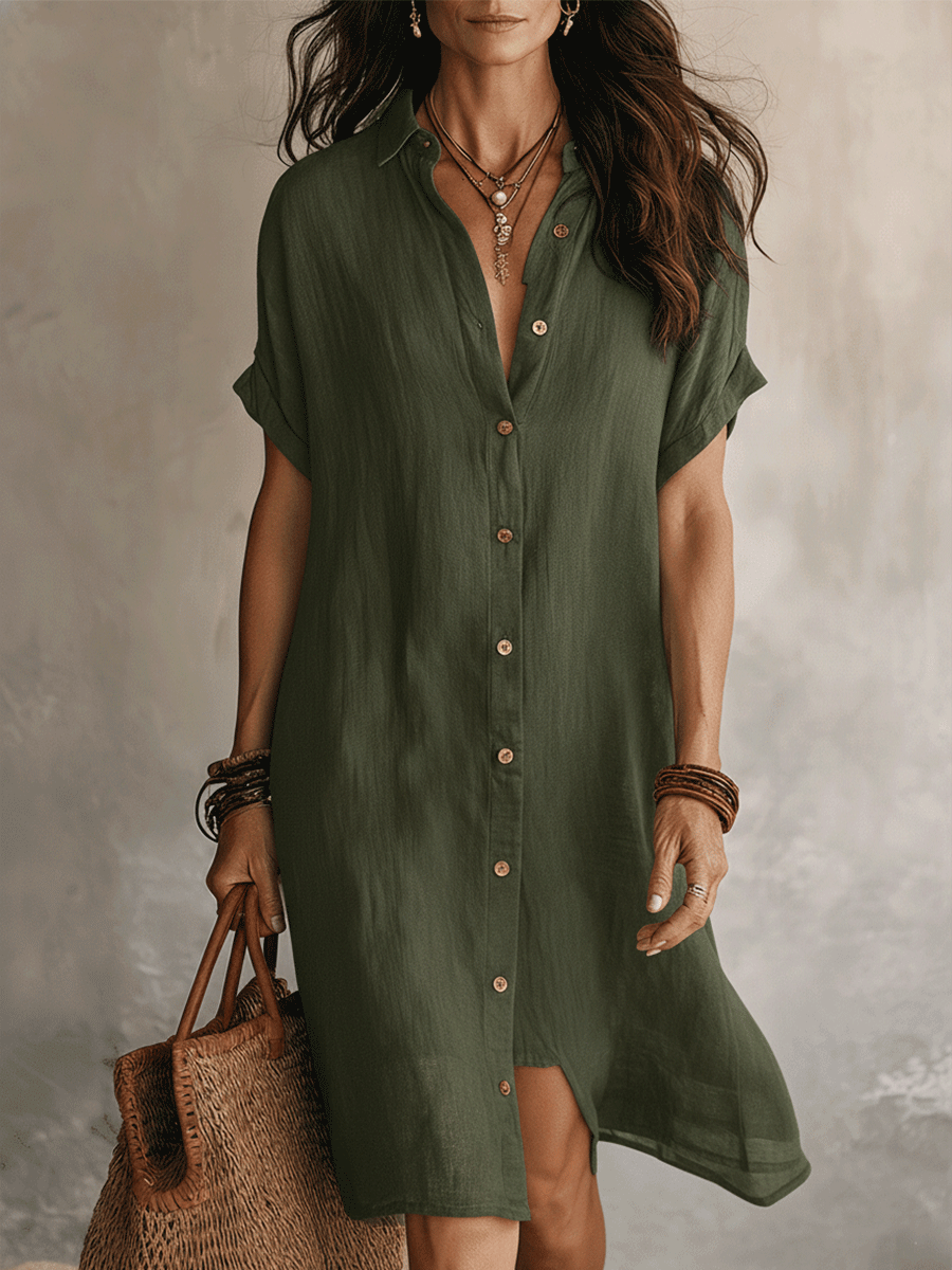 Chic Boho | Robe Midi Décontractée
