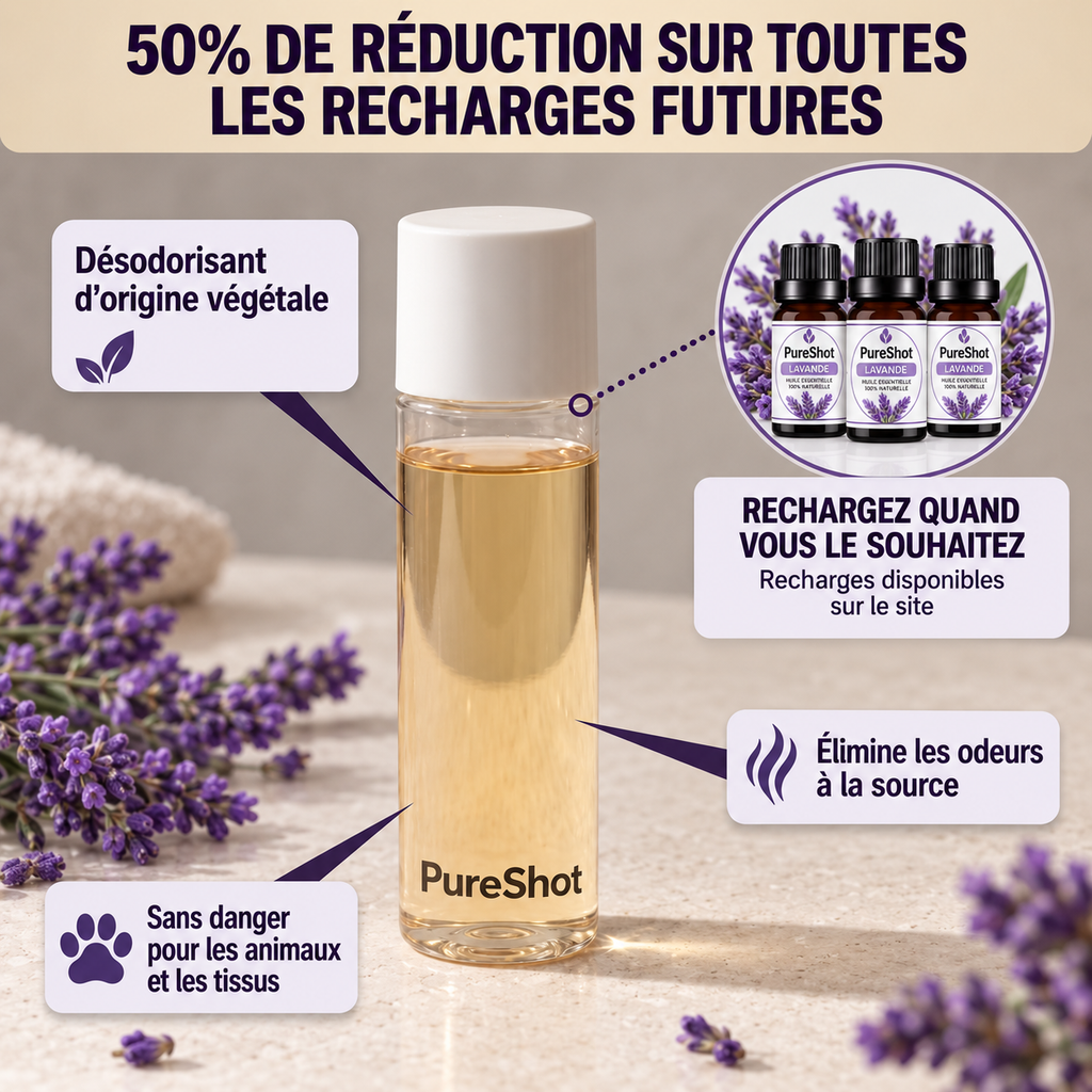 FrischPfote™ – Désodorisant électrique pour foyers avec animaux.