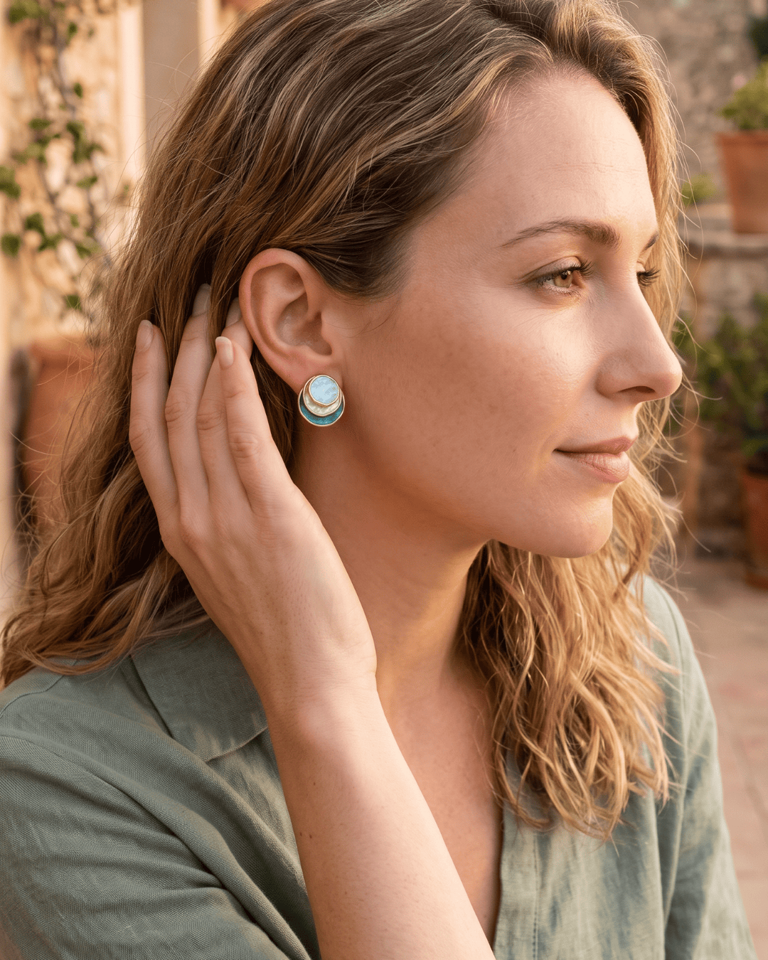 Boucles d'oreilles Oceana