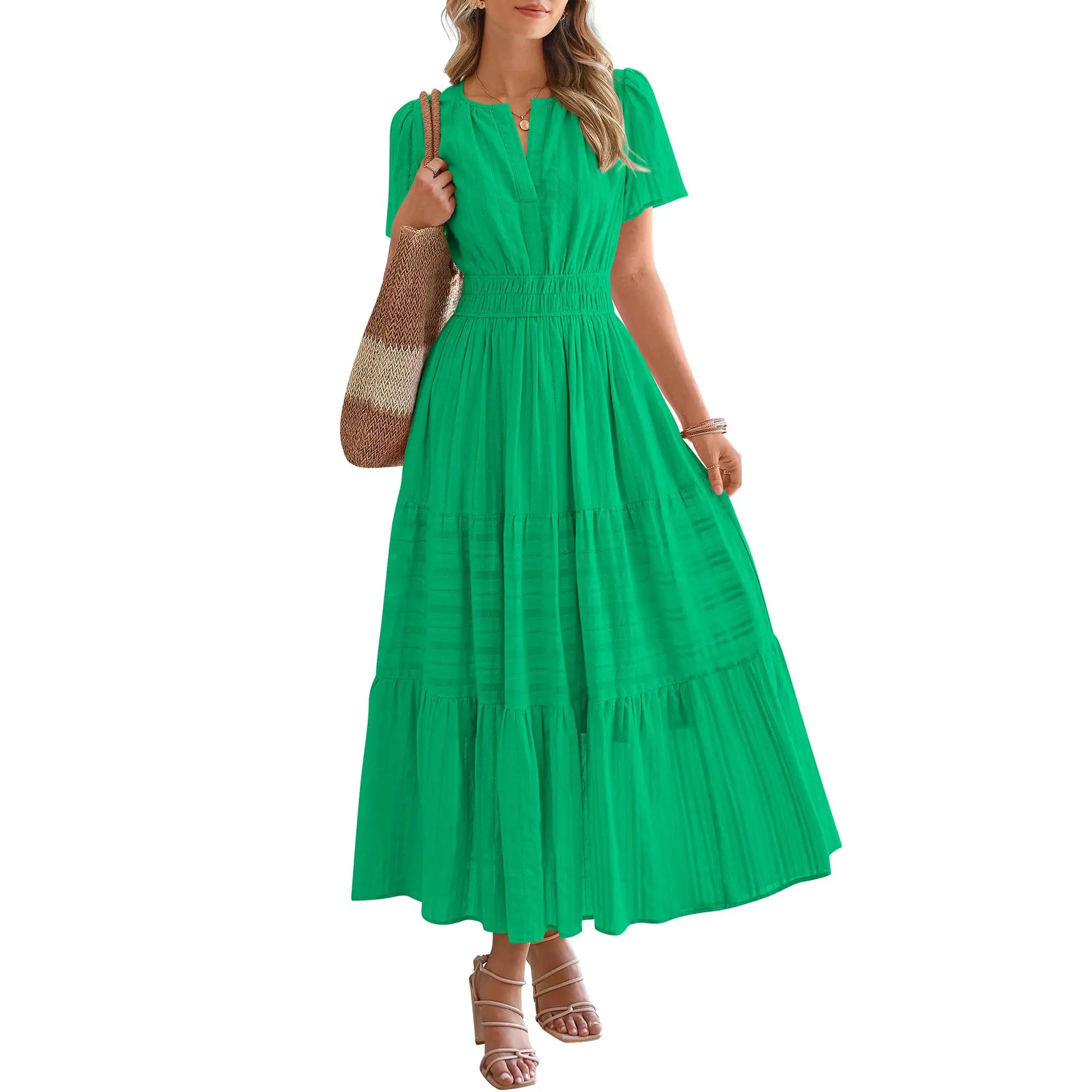 Elara – Robe longue confort aérée