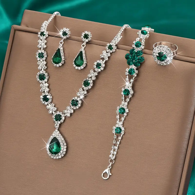 Ensemble de Bijoux Alessia Lyselle en Or Blanc