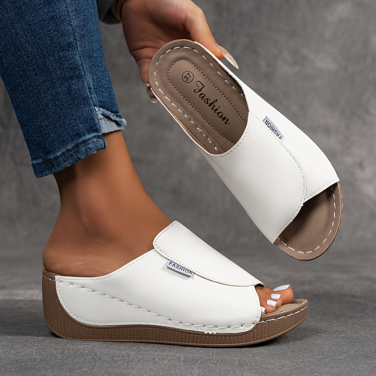 MARCO & BIANCA MILANO | Komfort-Sandalen mit Bogenplattform für Fußschmerzen