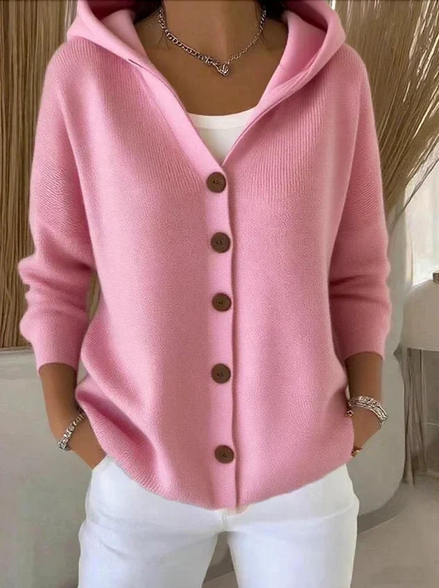 Rocío | Pull en tricot à capuche
