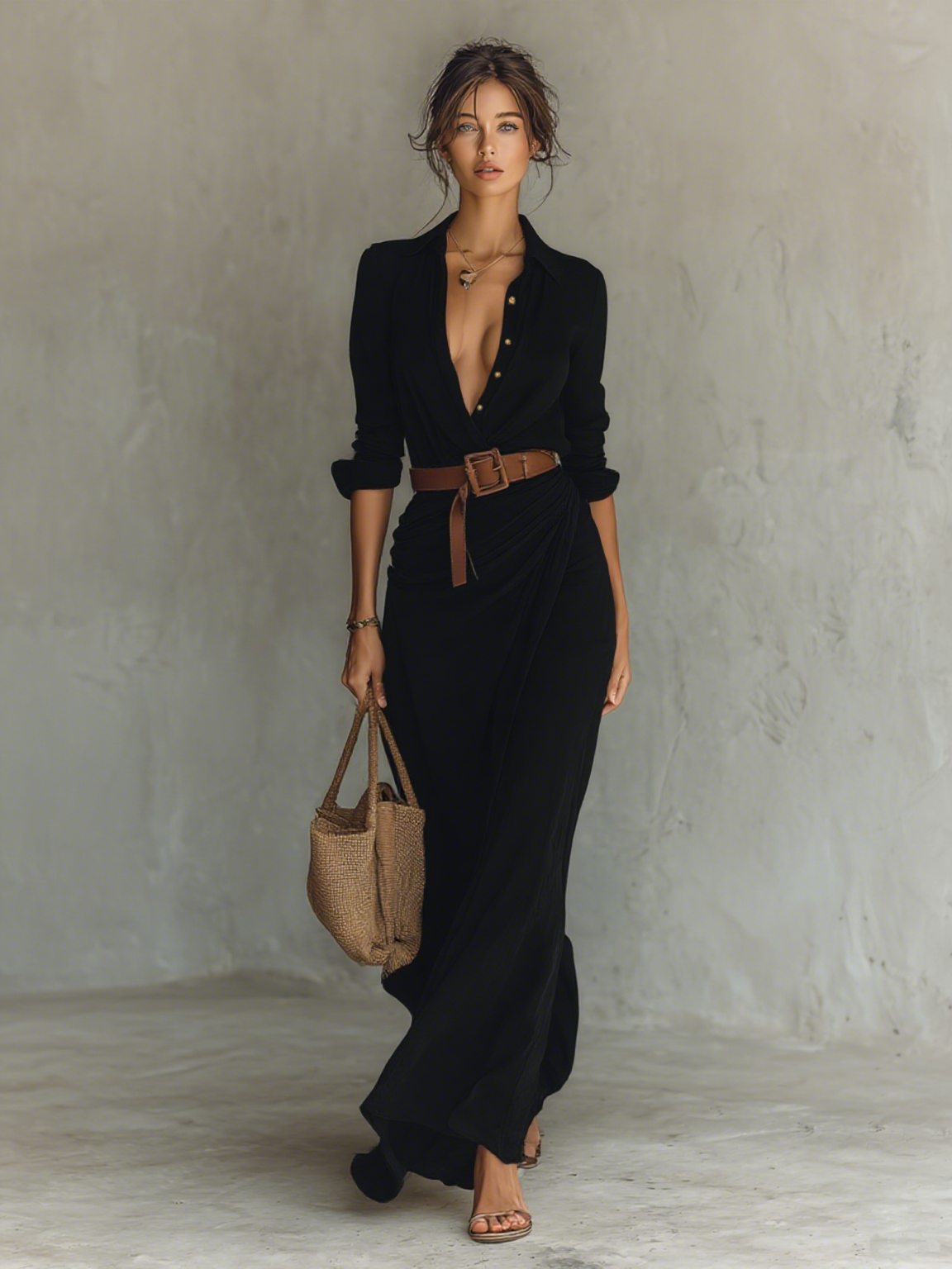 Victoire | Robe longue décontractée