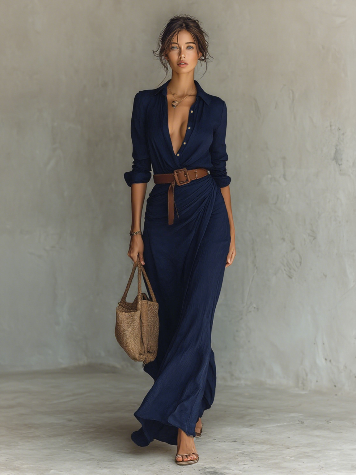 Victoire | Robe longue décontractée