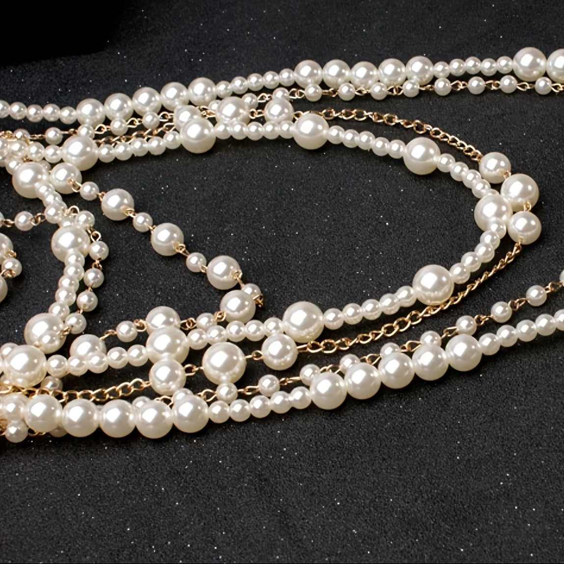 Ensemble de perles bohème multicouches