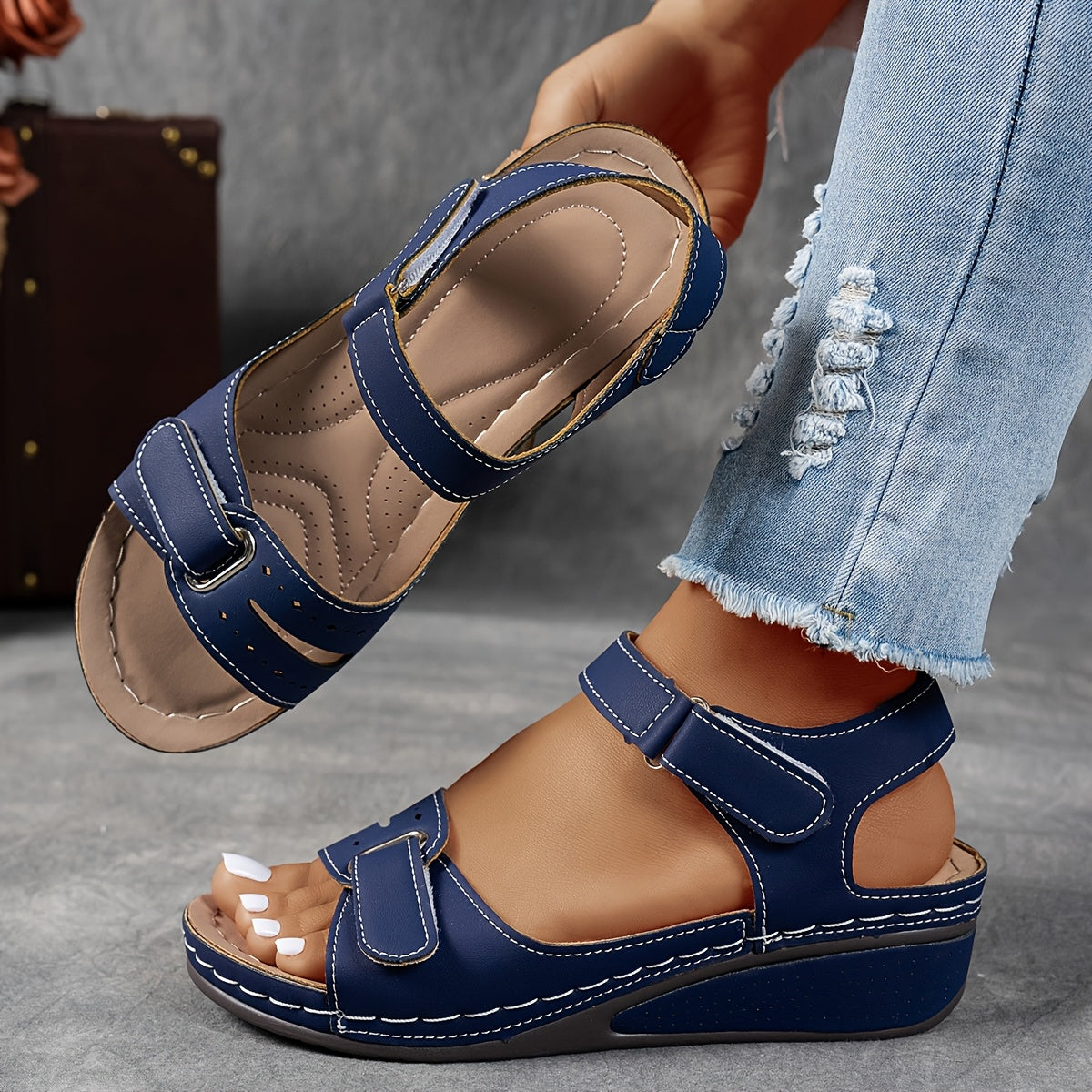 Orthopädische Komfortsandalen Anaïs – Bequem und Unterstützend