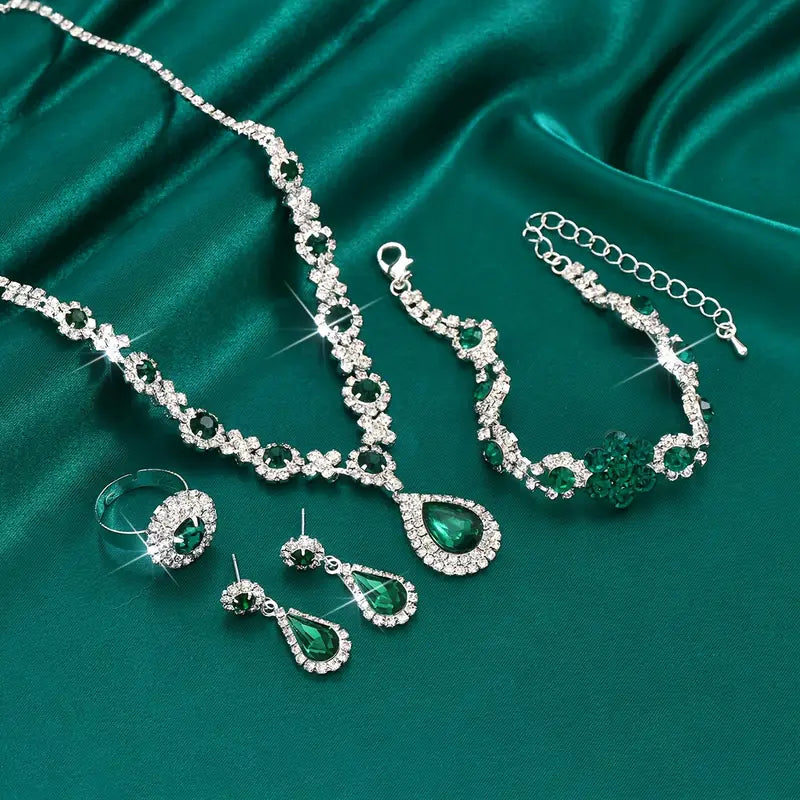 Ensemble de Bijoux Alessia Lyselle en Or Blanc