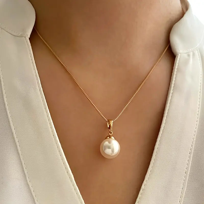 Ensemble de colliers de perles élégant et gracieux
