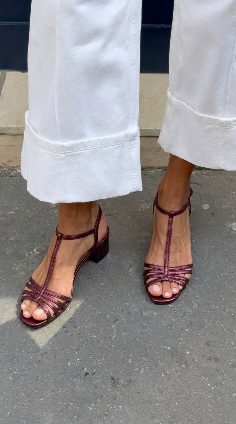 Allegra | Sandales dorées élégantes pour le quotidien