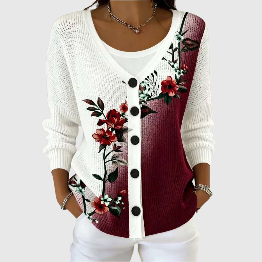 Incoronata | Cardigan avec fermeture à boutons