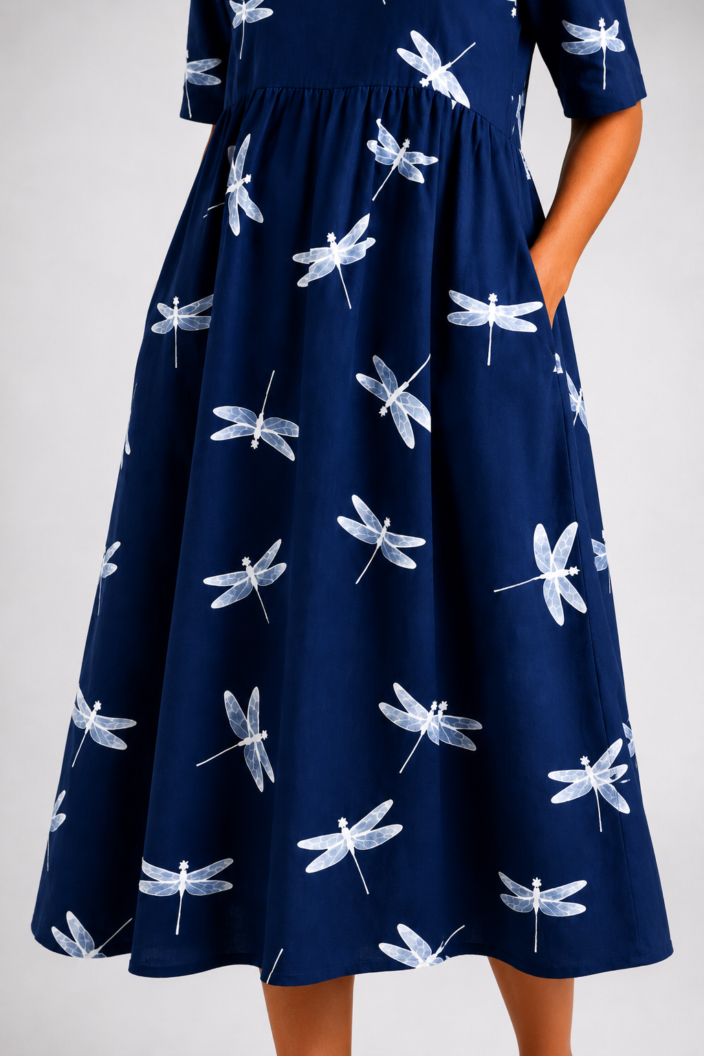 Evelina Midi Dress - Libellule