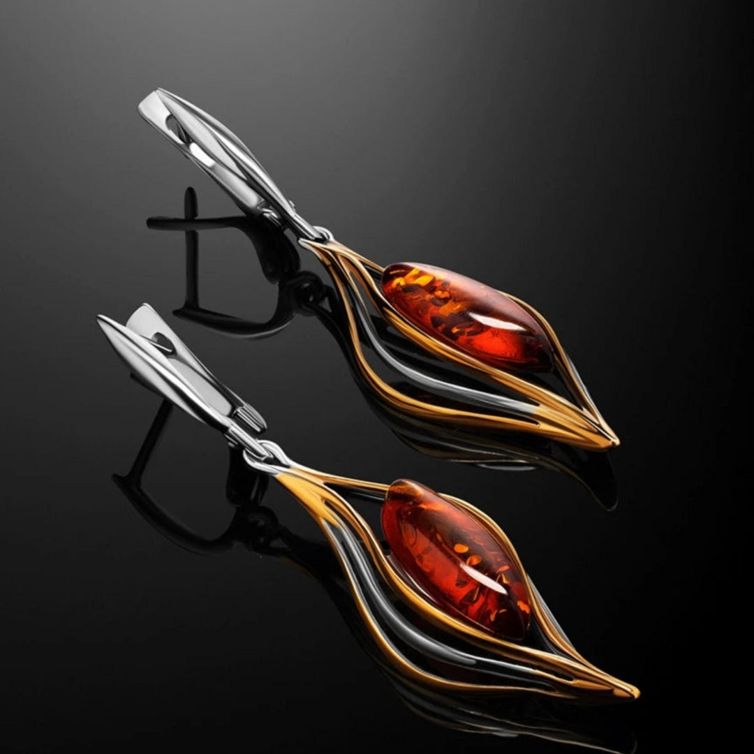 Boucles d'oreilles vintage du désert