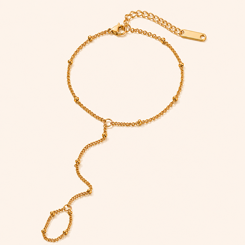 Lunavera™ - Zarte Handkette mit Punkten