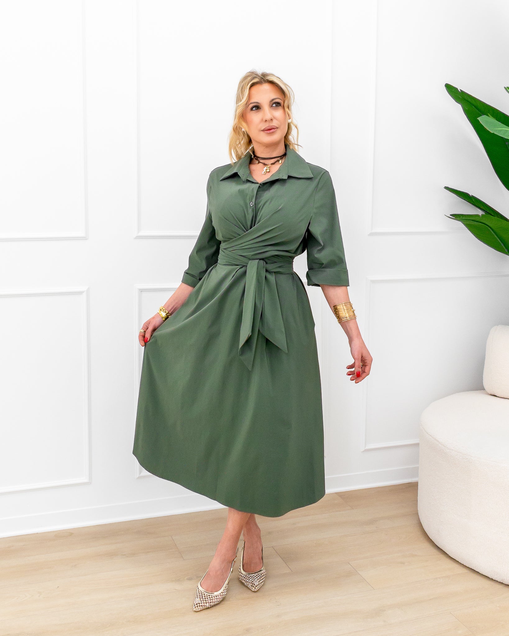 Valeria Verde Dress