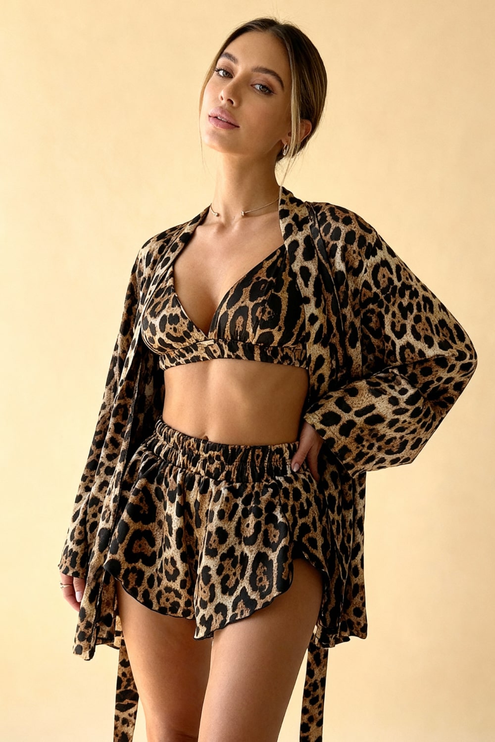 Ensemble Soie Savane