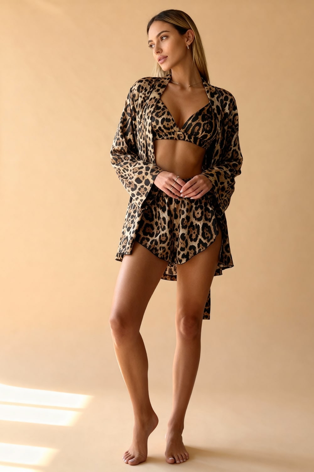 Ensemble Soie Savane