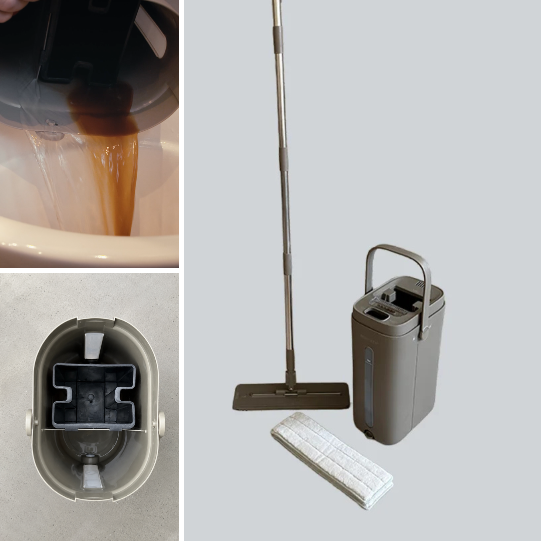 Clean Water Mop™ — La serpillière qui sépare l'eau sale