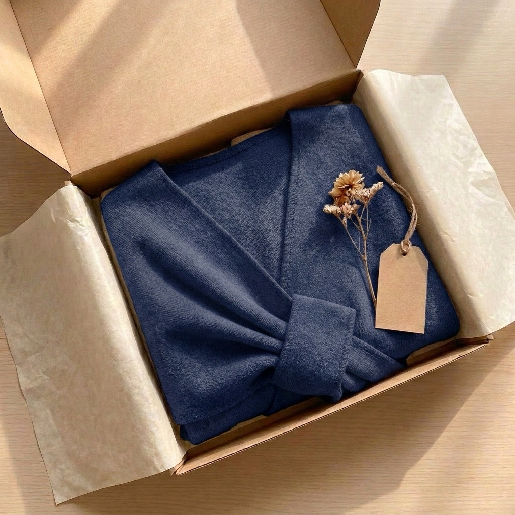 Élégant poncho-écharpe