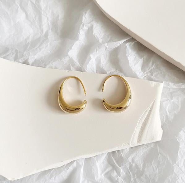 Boucles d'oreilles en or élégantes