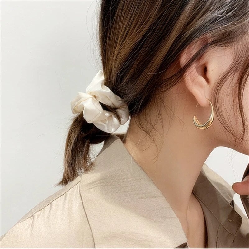 Boucles d'oreilles en or élégantes