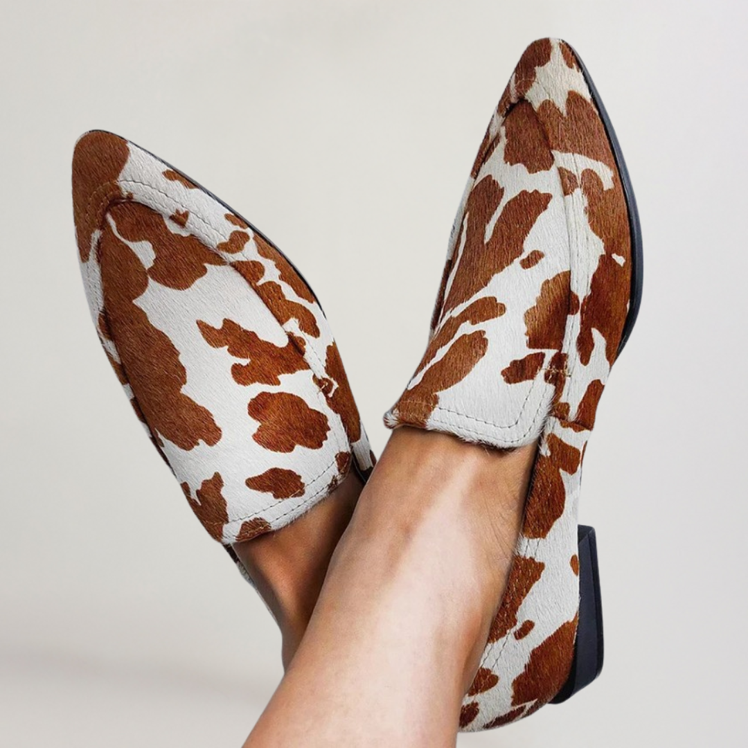 Leona | Elegante Mokassins mit flachem Absatz