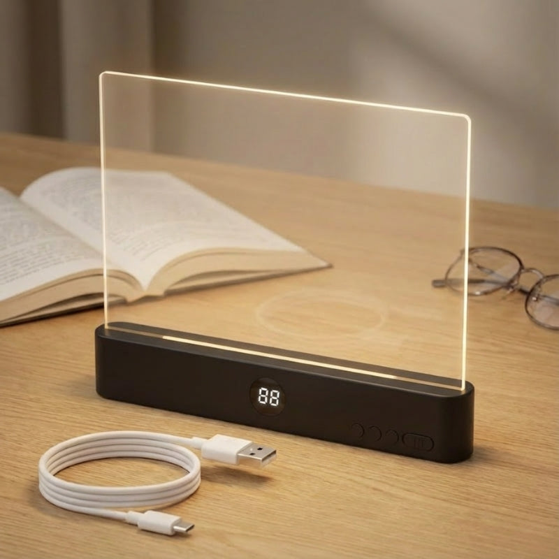 Leselampe mit Lichtpaneel